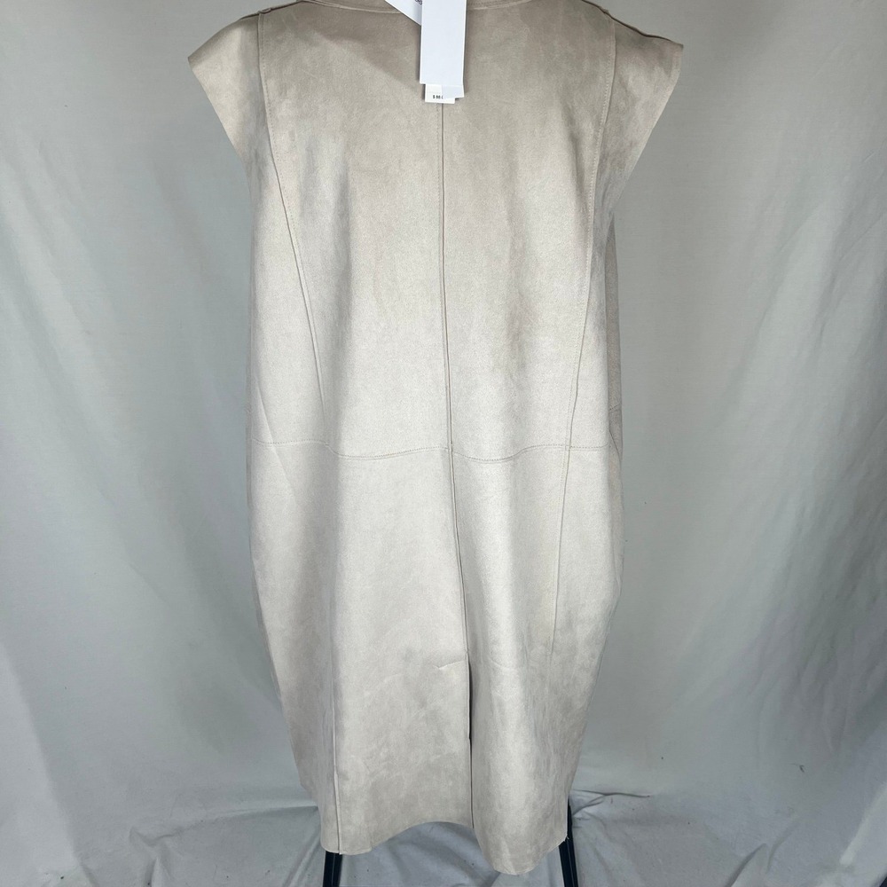 Tahari Faux Leather vest size 2X NWT - Picture 5 of 9